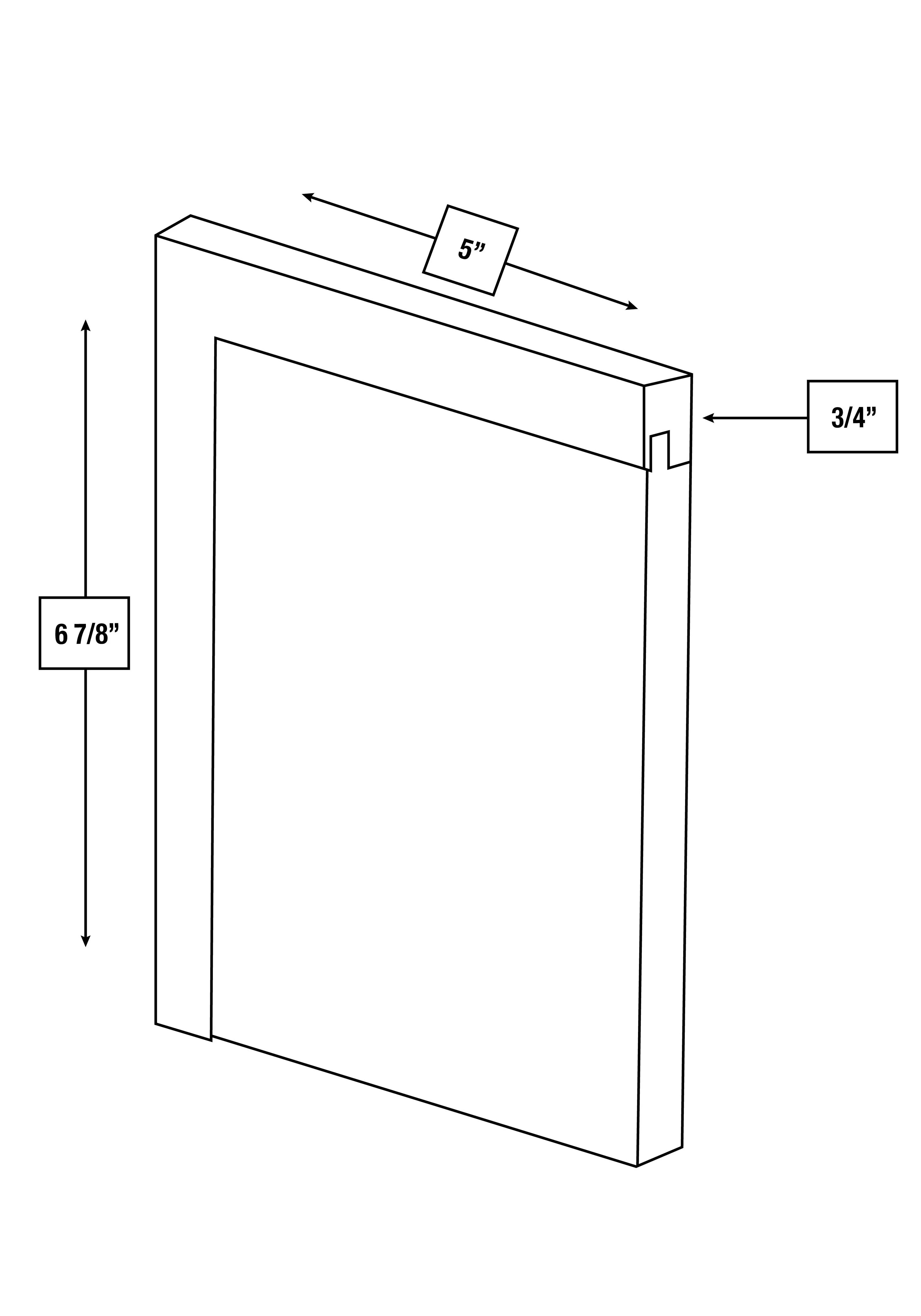 Franklin White Slim Shaker Sample - Image 2